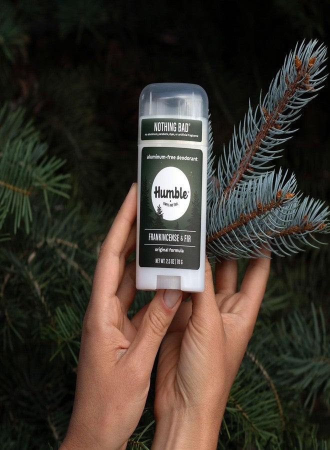 هامبل سيمبل اند ترو مزيل عرق همبل براندز الأصلي الخالي من الألومنيوم. تحكم طويل الأمد في الرائحة مع صودا الخبز والزيوت العطرية، برائحة اللبان والتنوب، عبوة من قطعة واحدة - Image 4